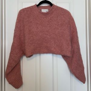 Aritzia Wilfred Free Rococo Rose Lolan Sweater